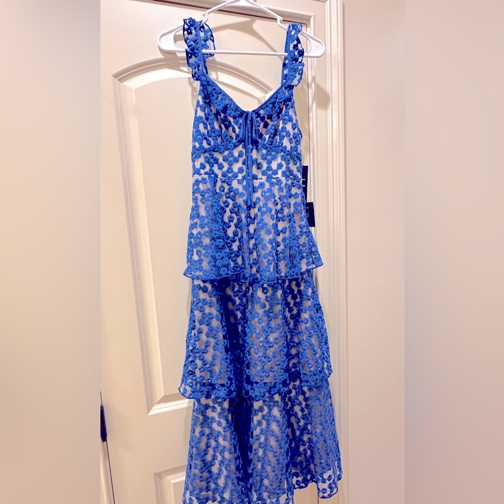 MIDI dress - perfect for spring summer grad parties!!